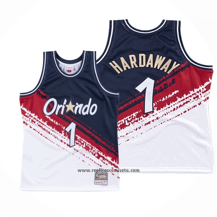 Maillot NBA Authentique Anfernee Hardaway Orlando Magic 1998-99 Signé - Mitchell & Ness
